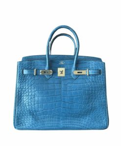 Hermes Birkin 35 Mykonos Matte Alligator